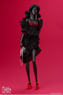 Midnight Orchid 5th Anniversary Doll