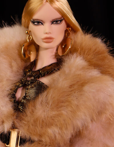 Camorra Leopard with fur coat