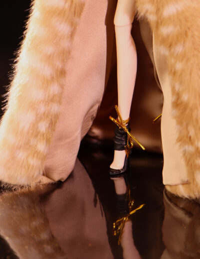 Camorra Leopard with fur coat