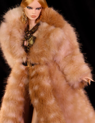Camorra Leopard with fur coat