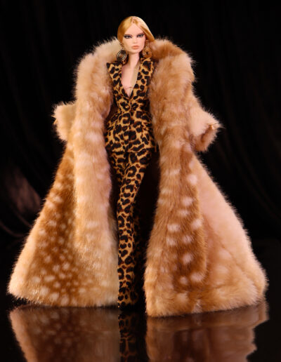 Camorra Leopard with fur coat