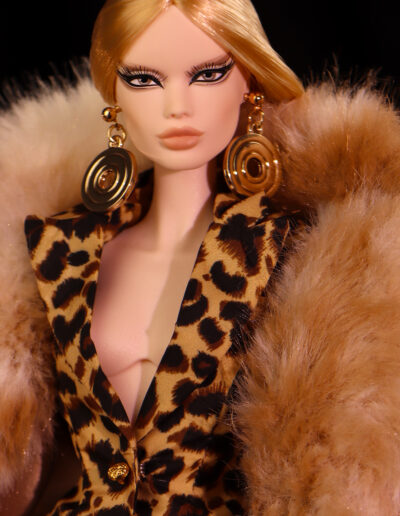 Camorra Leopard with fur coat